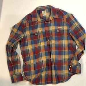 Lucky brand plaid men’s shirt